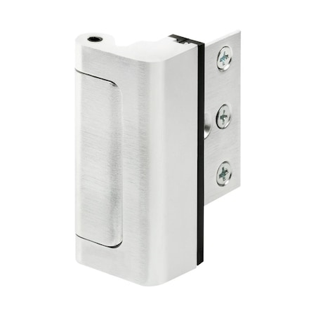 Patioplus Brushed Chrome Jamb Entry Door Blocker Chrome PA2512579